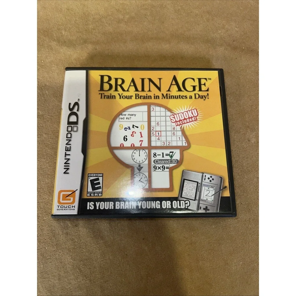 Brain Age: Train Your Brain in Minutes a Day (Nintendo DS, 2006)